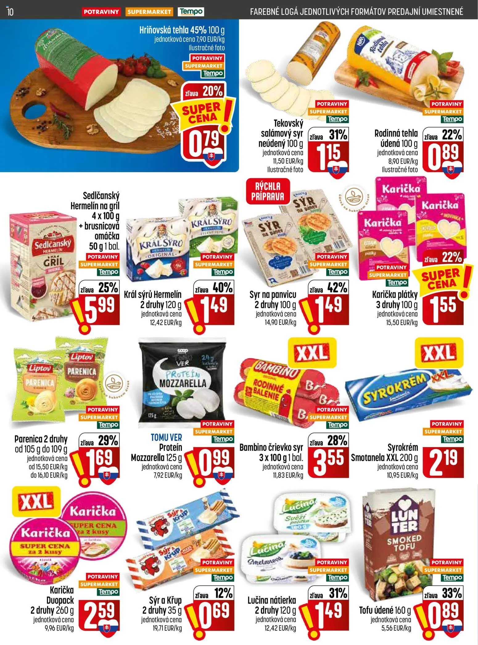 Nové COOP Jednota akcie – leták je platný od 20.08.2026 | Strana: 10 | Produkty: Gril, Tofu, Omáčka