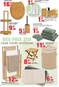 Bazarland - Prévisualisation de Bazarland catalogue valide à partir de 12/08/2026 | Page: 10 | Produits: Panier à linge, Brosse à dents, Tapis, Gants