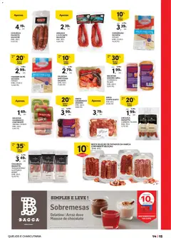 Pré-visualização Continente - Açores Férias de Verão válido de 16.06.2026 | Página: 15 | Produtos: Gelatina, Linguiça, Chouriço, Pá