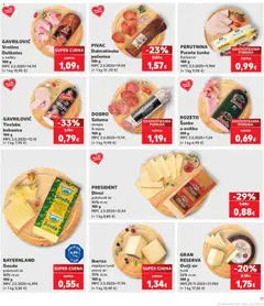 Kaufland HR akciós újság - amely érvényes a következő dátumtól: 2026.07.15. | Oldal: 11 | Termékek: Gouda