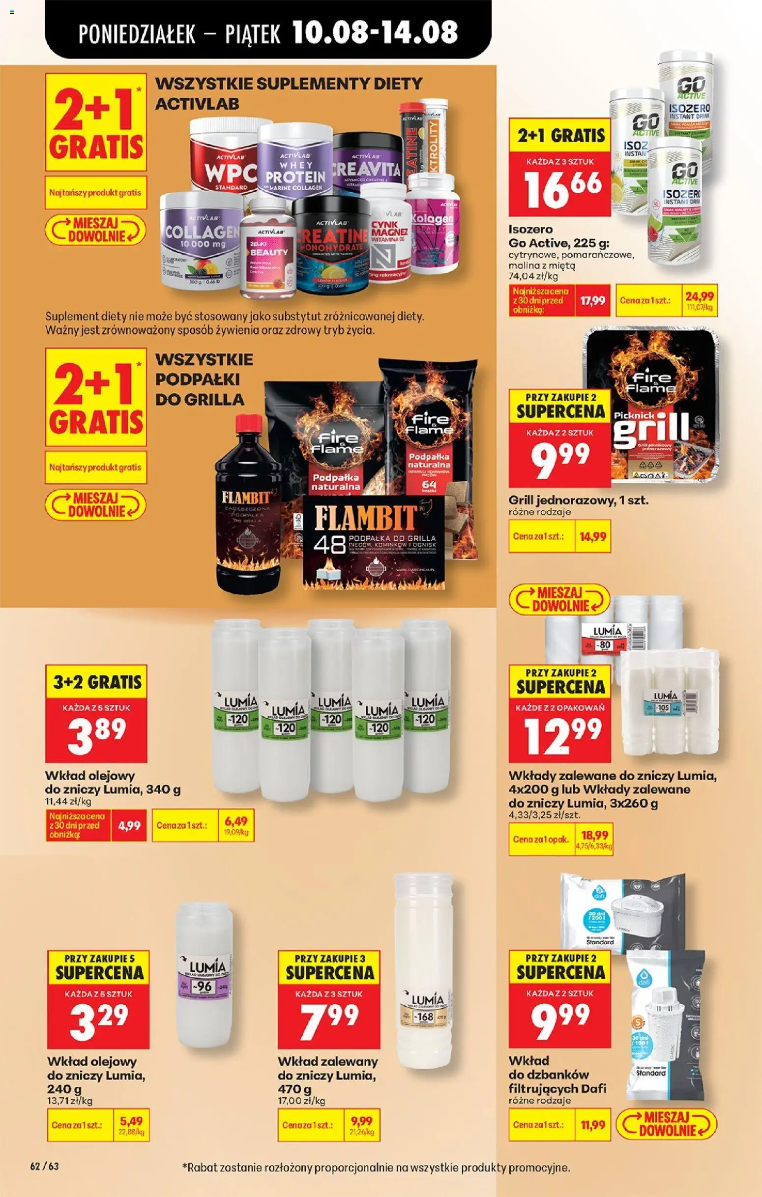 Biedronka gazetka od 10.08.2026 | Strona: 84 | Produkty: Maliny, Podpałka do grilla, Mięta, Żelki