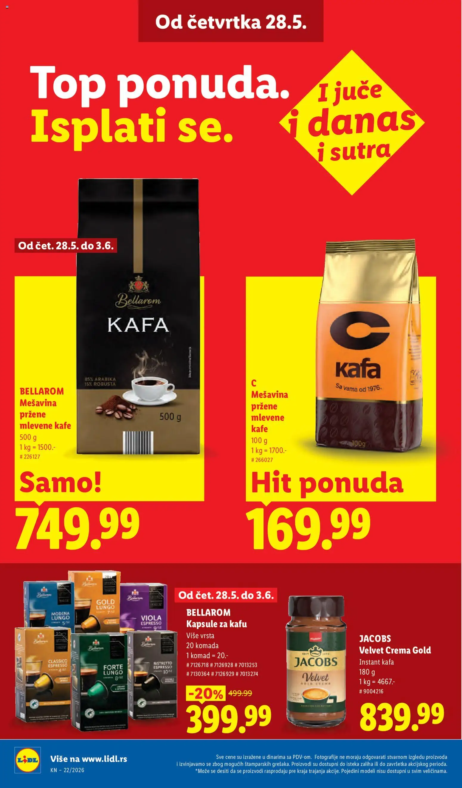 Lidl katalog - važi od 28.05.2026 | Strana: 26