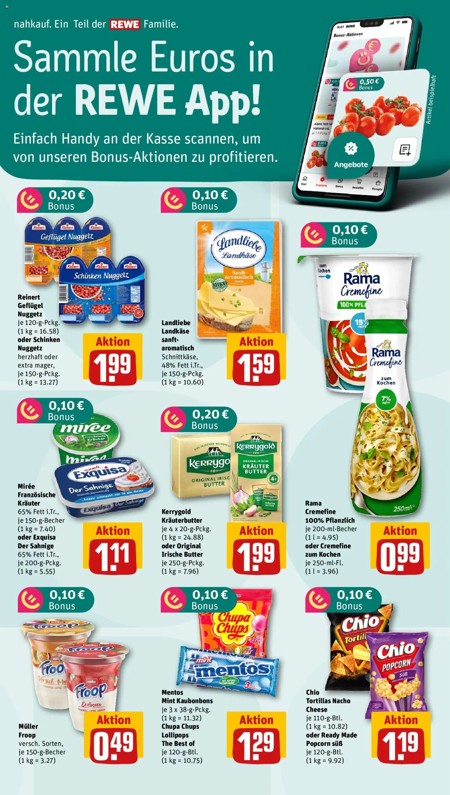Nahkauf Prospekt – gültig ab 20.07.2026 | Seite: 5 | Produkte: Rama, Butter, Haferdrink, Exquisa