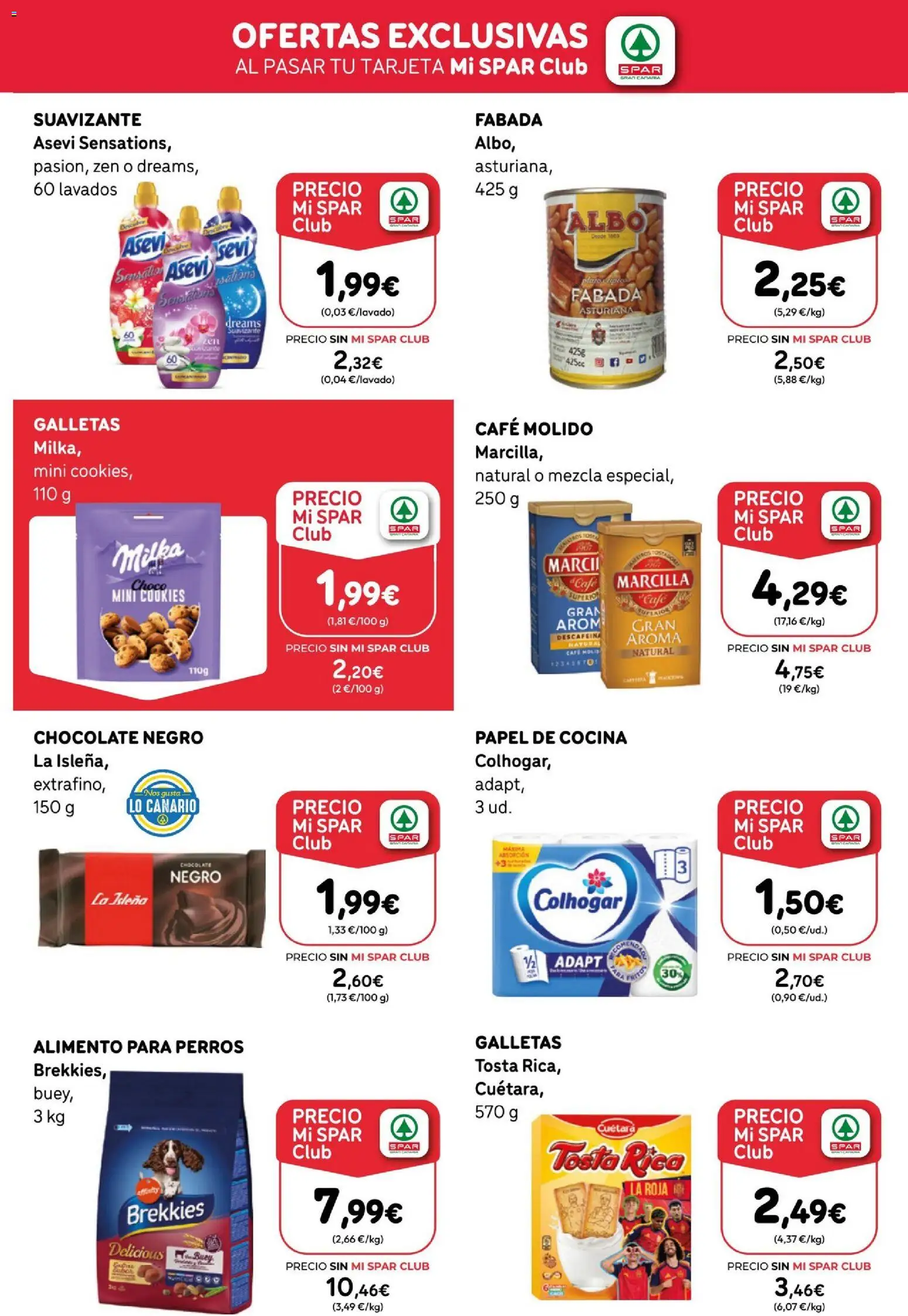 Spar folleto │ válido desde el 18/09/2026 | Página: 23 | Productos: Café, Chocolate, Galletas, Suavizante