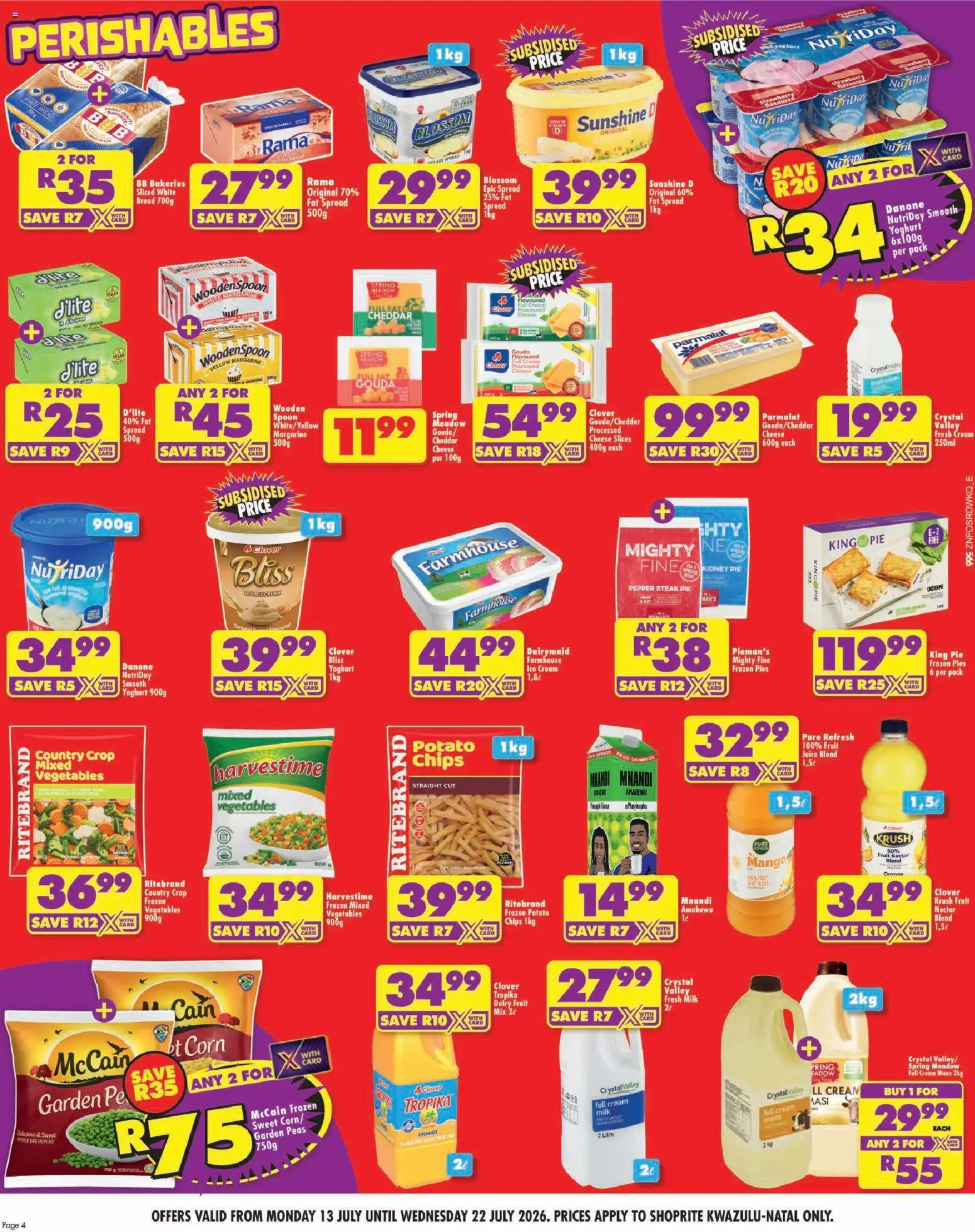 New Shoprite catalogue – valid from 13/07/2026 | Page: 4