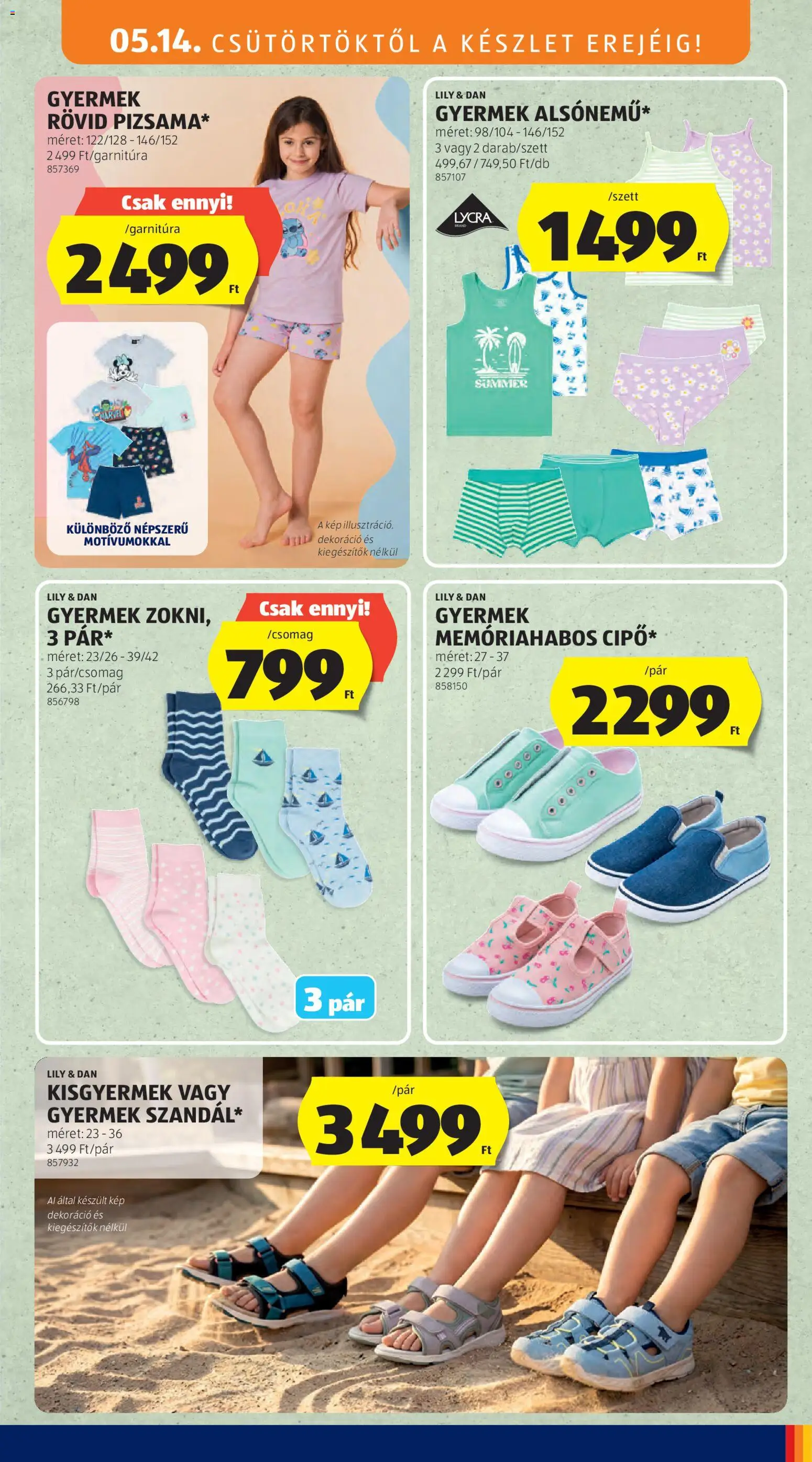 Aldi akciós ujság - amely érvényes a következő dátumtól: 14.05.2026 | Oldal: 23 | Termékek: Dekoráció