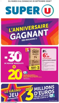 Super U - Prévisualisation de Super U catalogue valide à partir de 08/09/2026