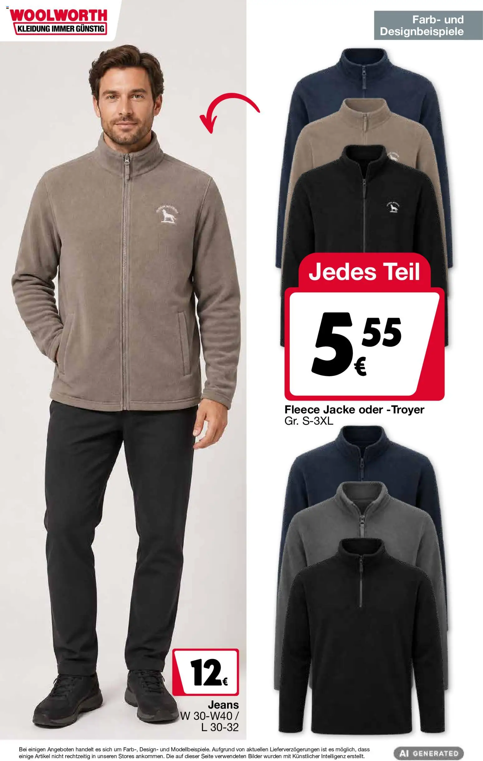Woolworth Prospekt – gültig ab 15.10.2026 | Seite: 14 | Produkte: Bilder, Jacke, Jeans