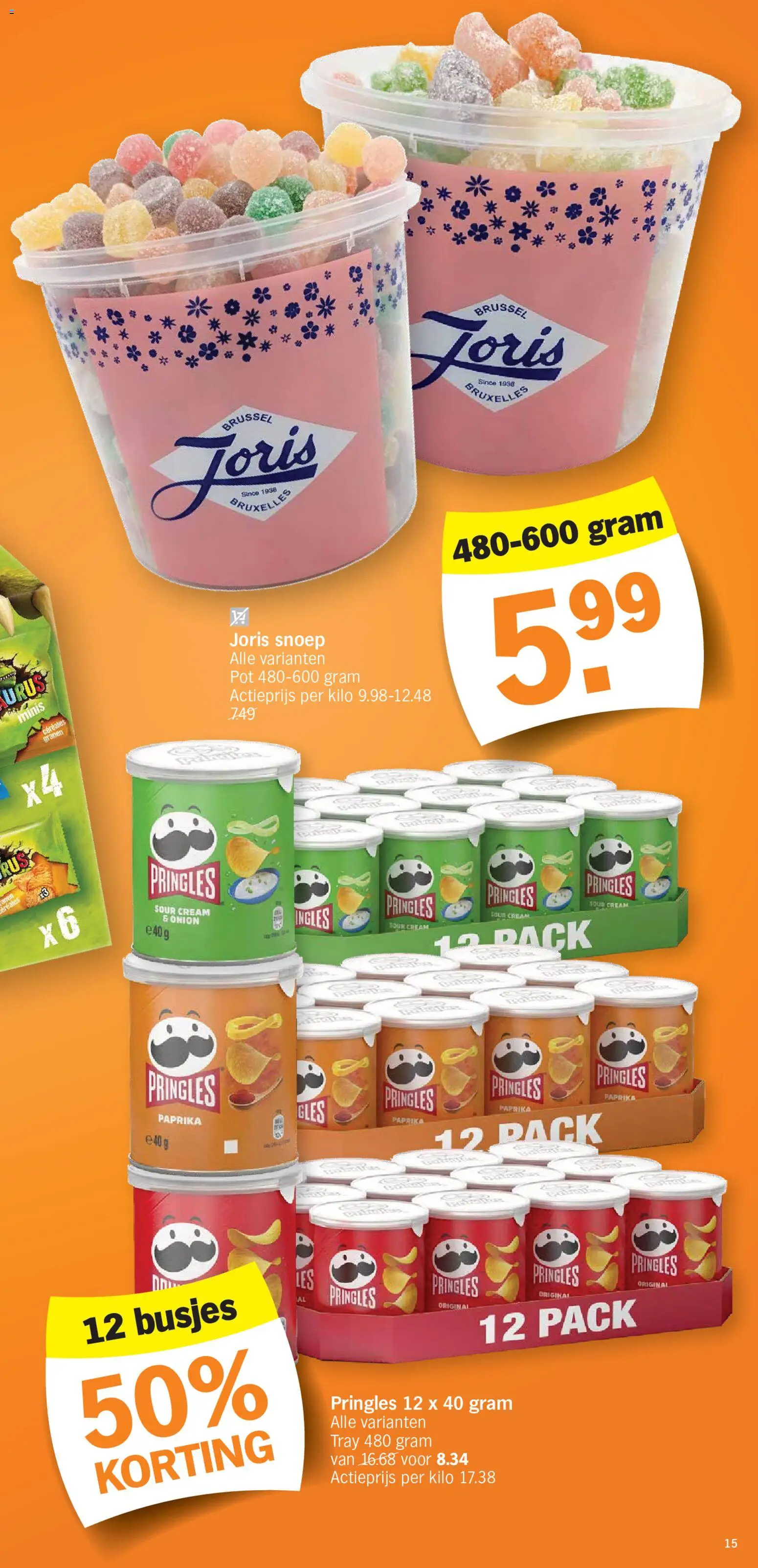 {H1} | Pagina: 15 | Producten: Paprika, Pringles, Snoep, Pot