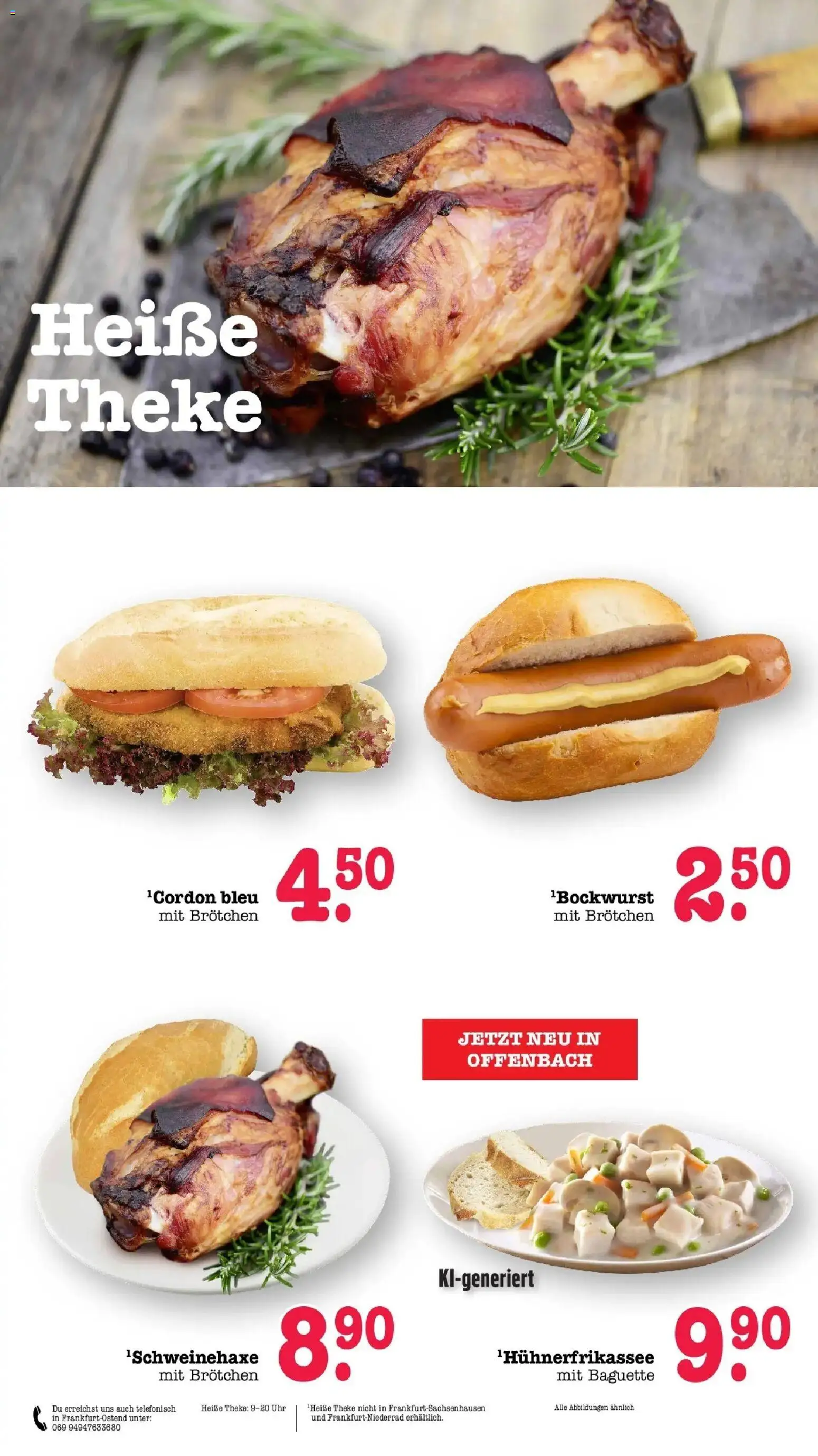 Edeka Prospekt Frankfurt Am Main (ab 31.08.2026) » Angebote Online | Seite: 13 | Produkte: Theke, Baguette, Uhr