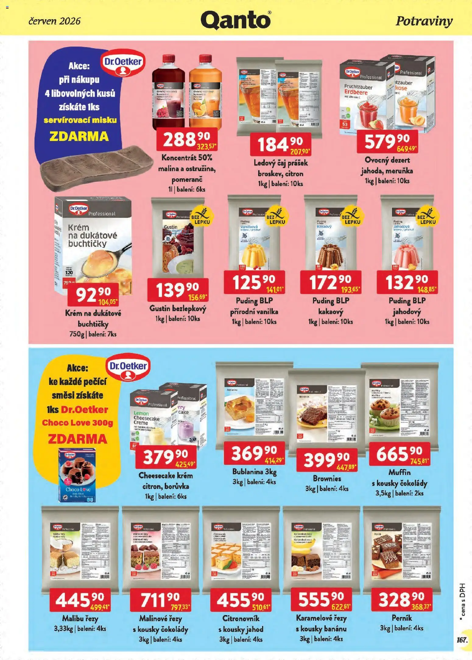Astur & Qanto leták - Velkoobchod 06/2026 od 01.06.2026 | Strana: 167 | Produkty: Čaj, Cheesecake, Potraviny, Ledový čaj