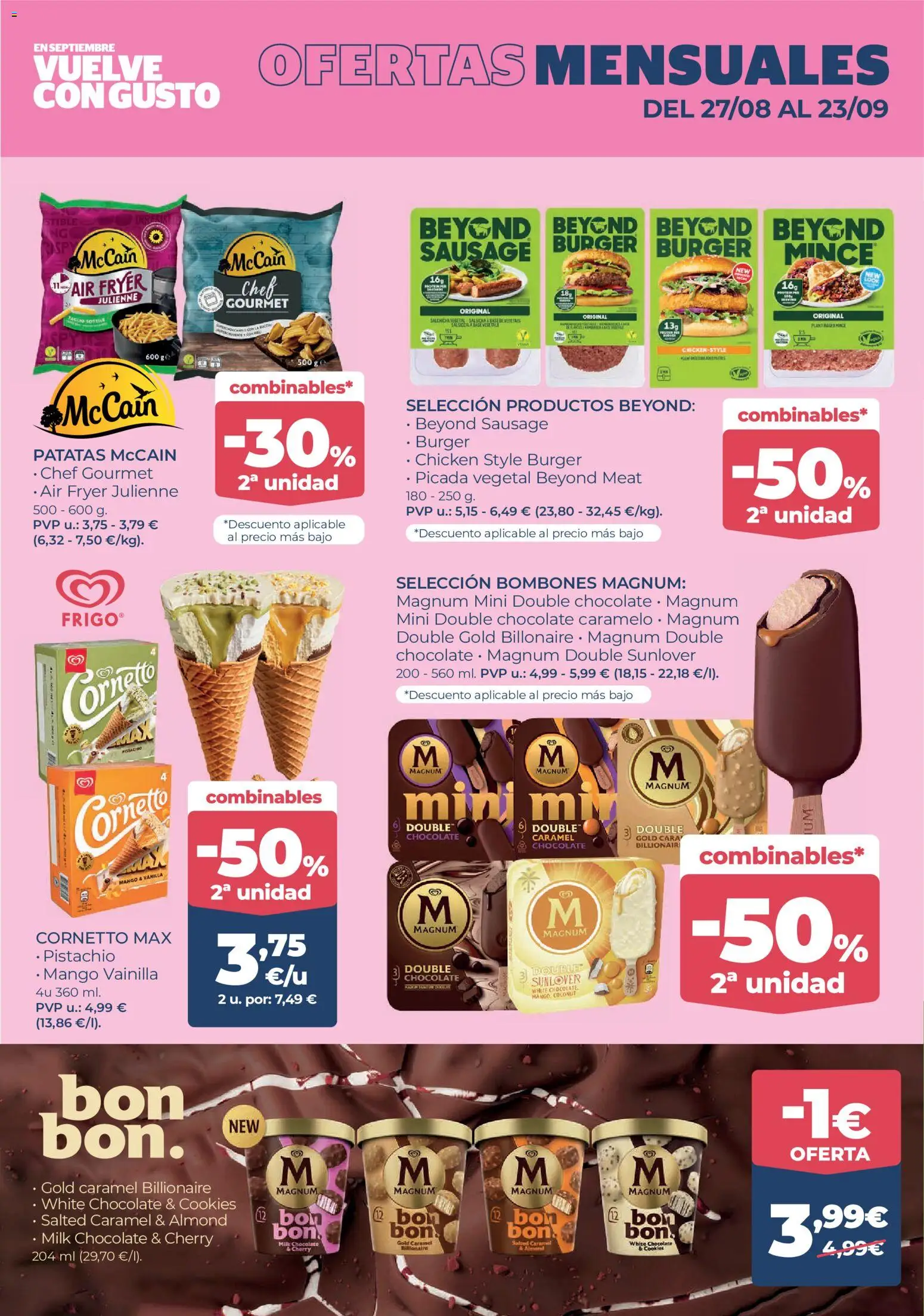 La Sirena folleto │ válido desde el 27/08/2026 | Página: 6 | Productos: Chocolate, Vainilla, Patatas, Mango