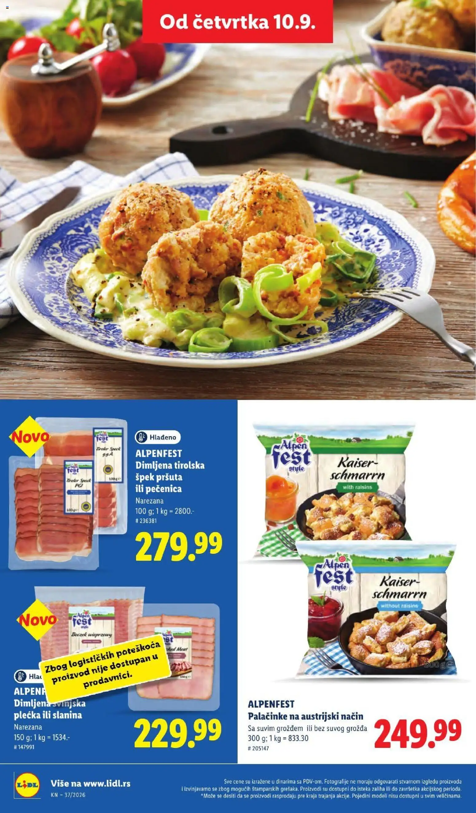 Lidl katalog - važi od 10.09.2026 | Strana: 52