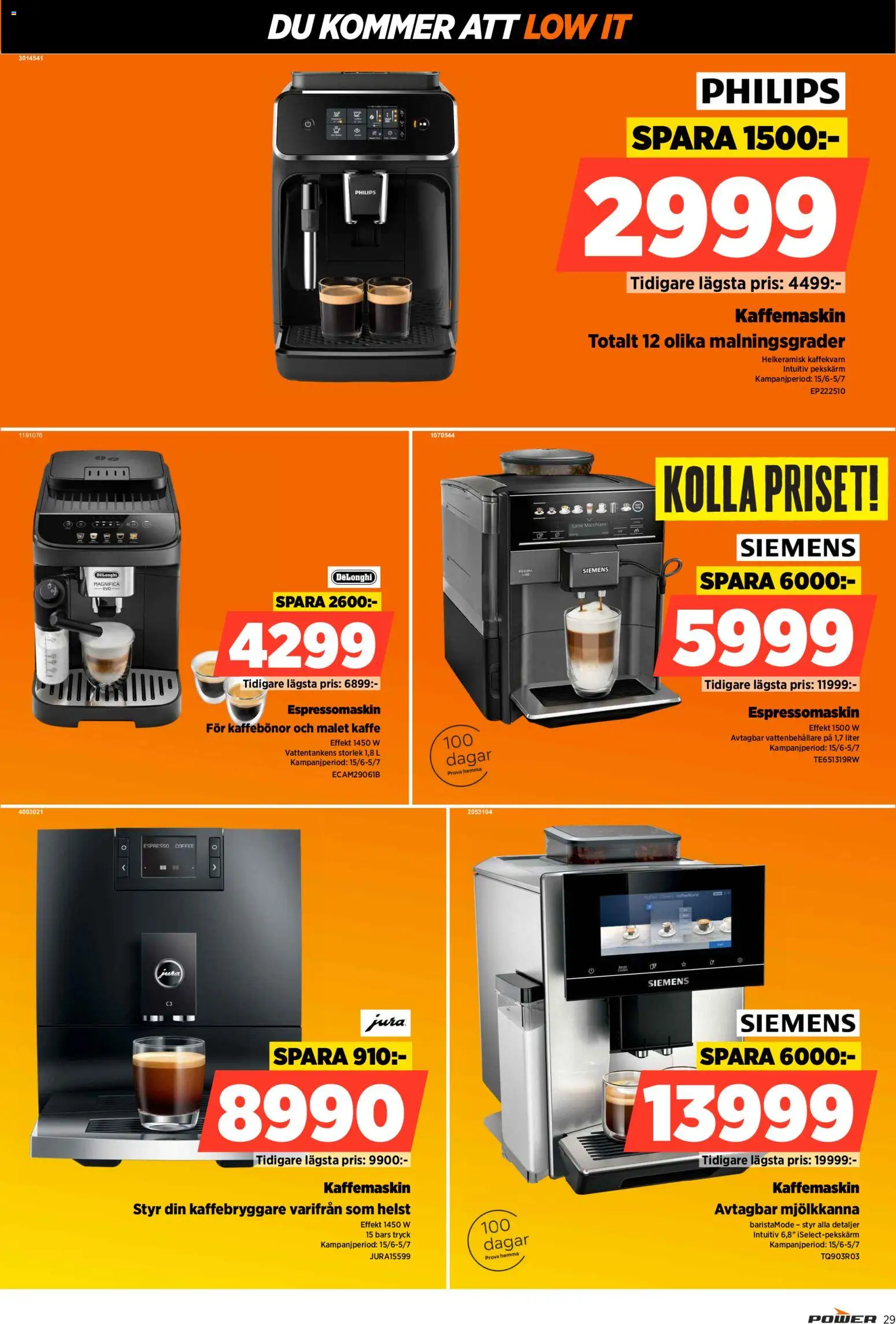 Power reklamblad aktuell från 29/06/2026 | Sida: 29