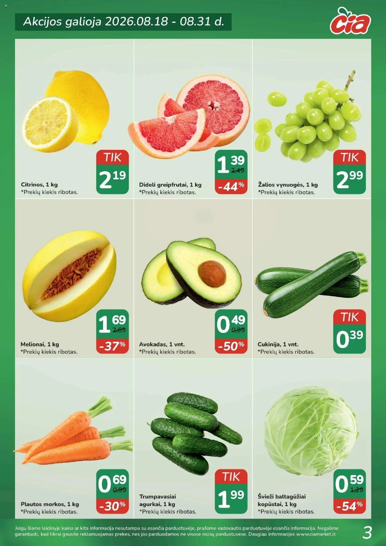 ČIA MARKET akcijos nuo 2026.08.18 | Puslapis: 3