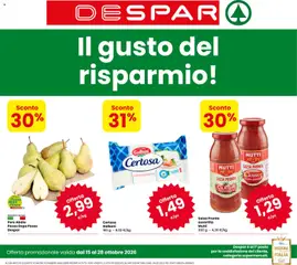 Anteprima del volantino Despar volantino Fogliano Redipuglia valido a partire dal 15/10/2026