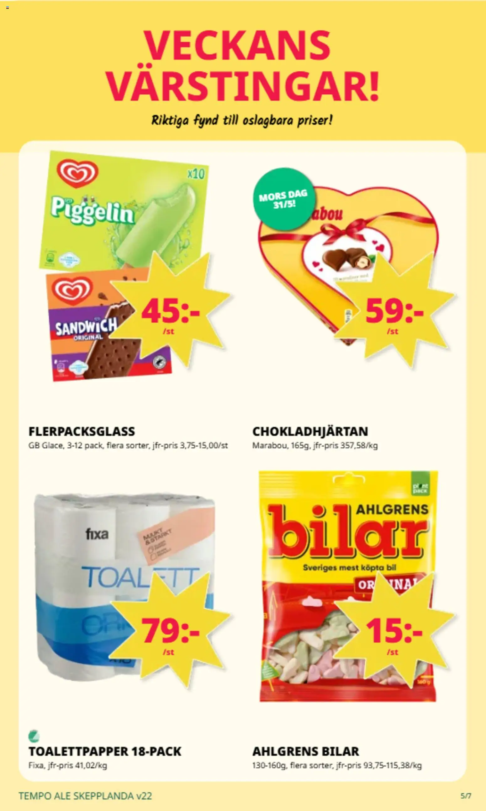 Tempo reklamblad aktuell från 25.05.2026 | Sida: 6