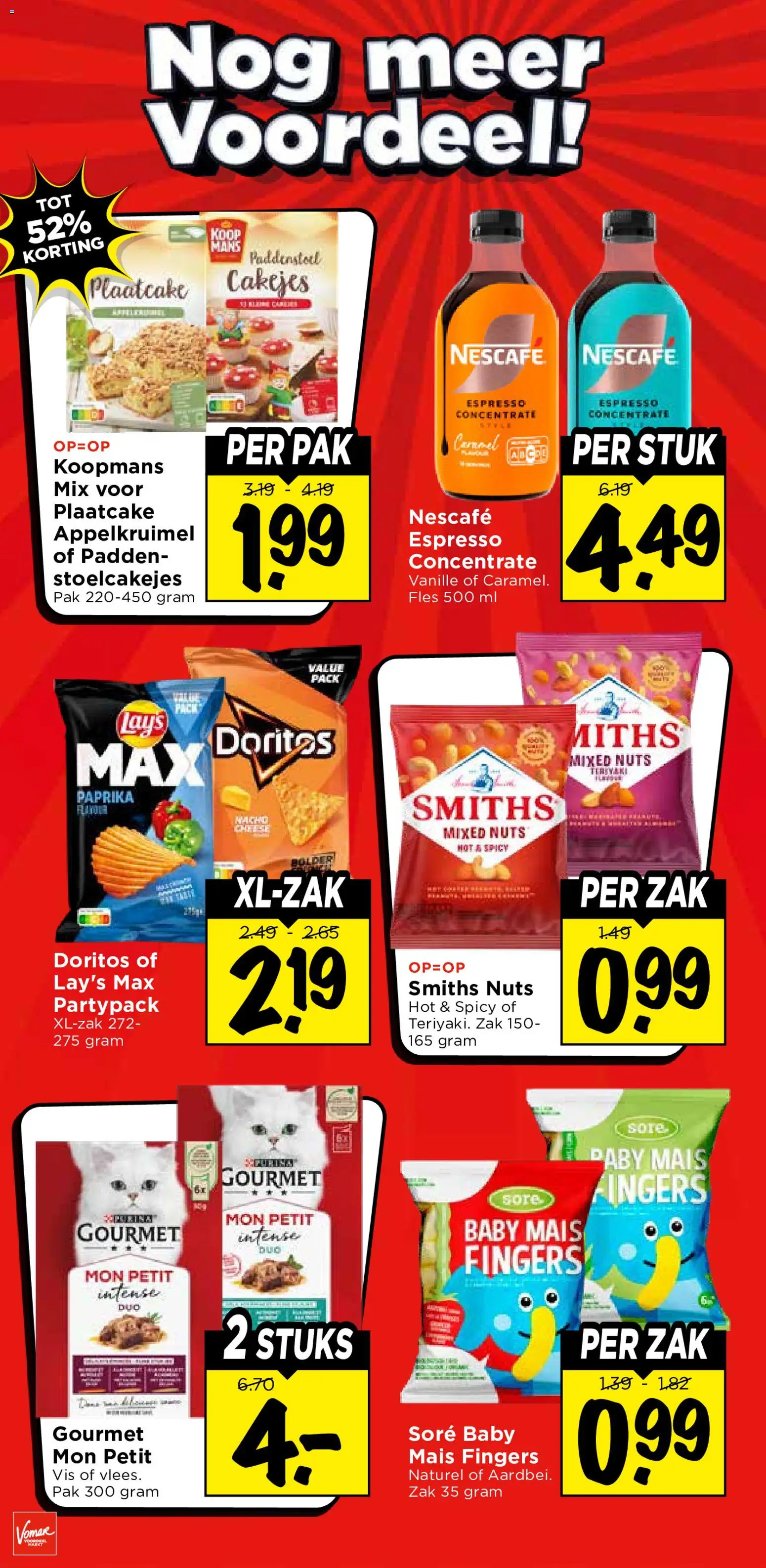 {H1} | Pagina: 25 | Producten: Fles, Zak, Doritos, Nescafe