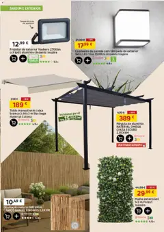 Pré-visualização Leroy Merlin Catálogo válido de 30.04.2026 | Página: 9 | Produtos: Candeeiro, Projetor, Caixa