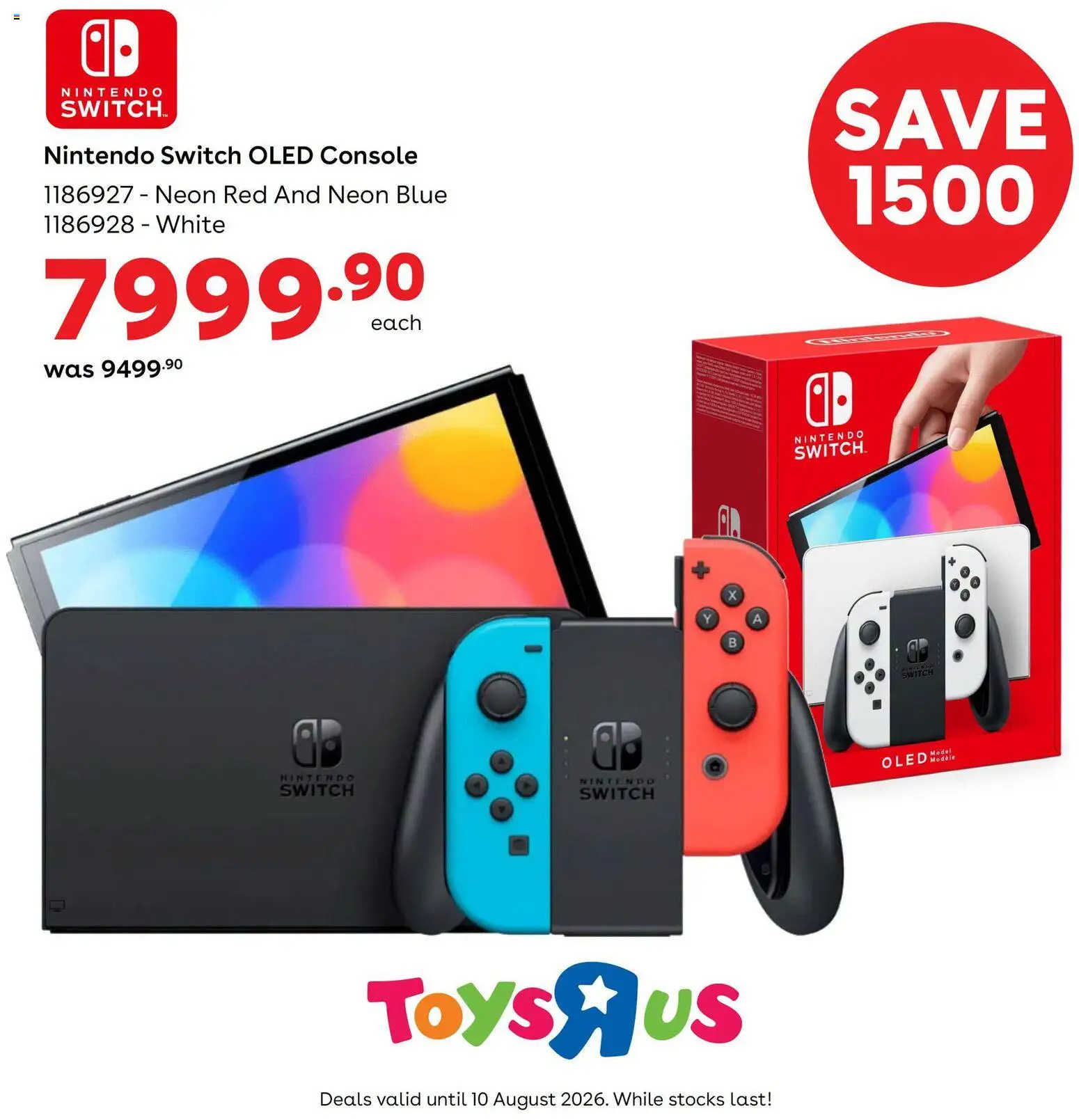 New Toys R Us catalogue – valid from 18/08/2026 | Page: 2 | Products: Nintendo Switch, Toys, Switch