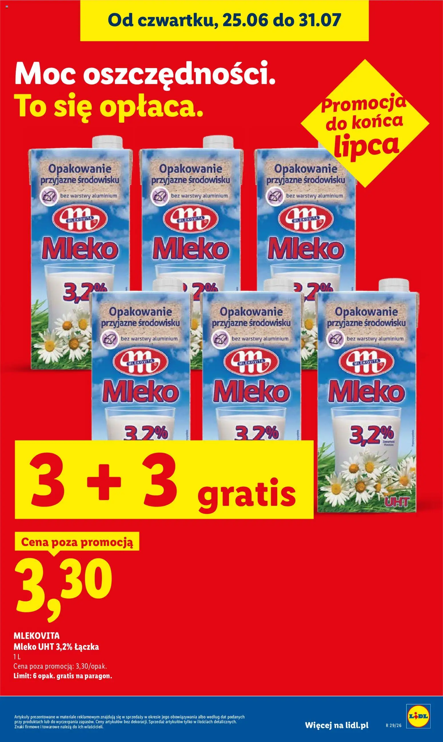 Lidl Polsko leták od 16.07.2026 | Strana: 15 | Produkty: Mléko