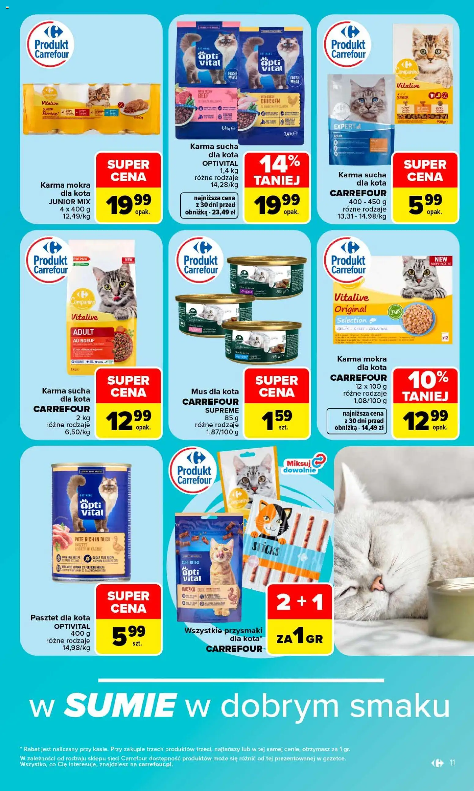Carrefour gazetka - Pupilove od 14.09.2026 | Strona: 13 | Produkty: Karma mokra dla kota, Pasztet, Karma mokra, Karma