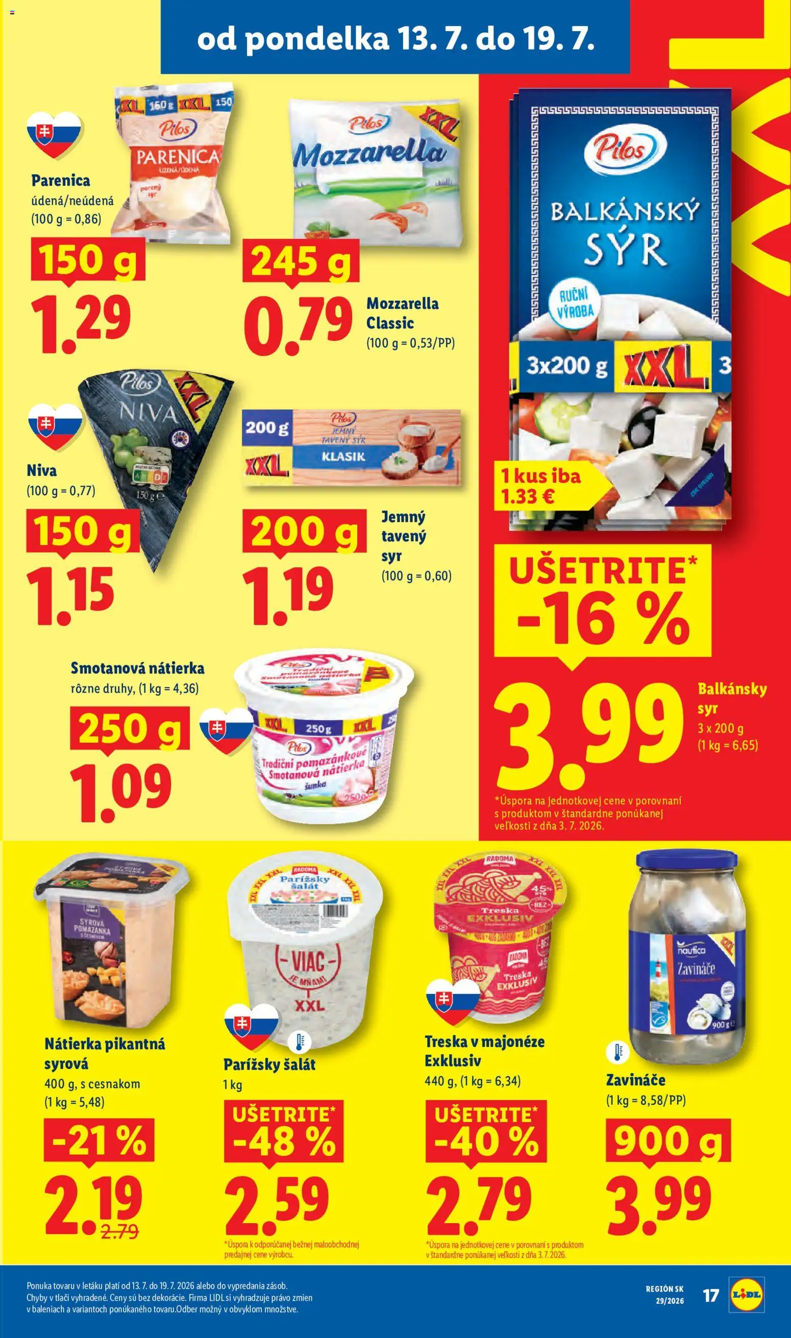 Lidl leták od 13.07.2026 → Aktuálna online ponuka — page 21
