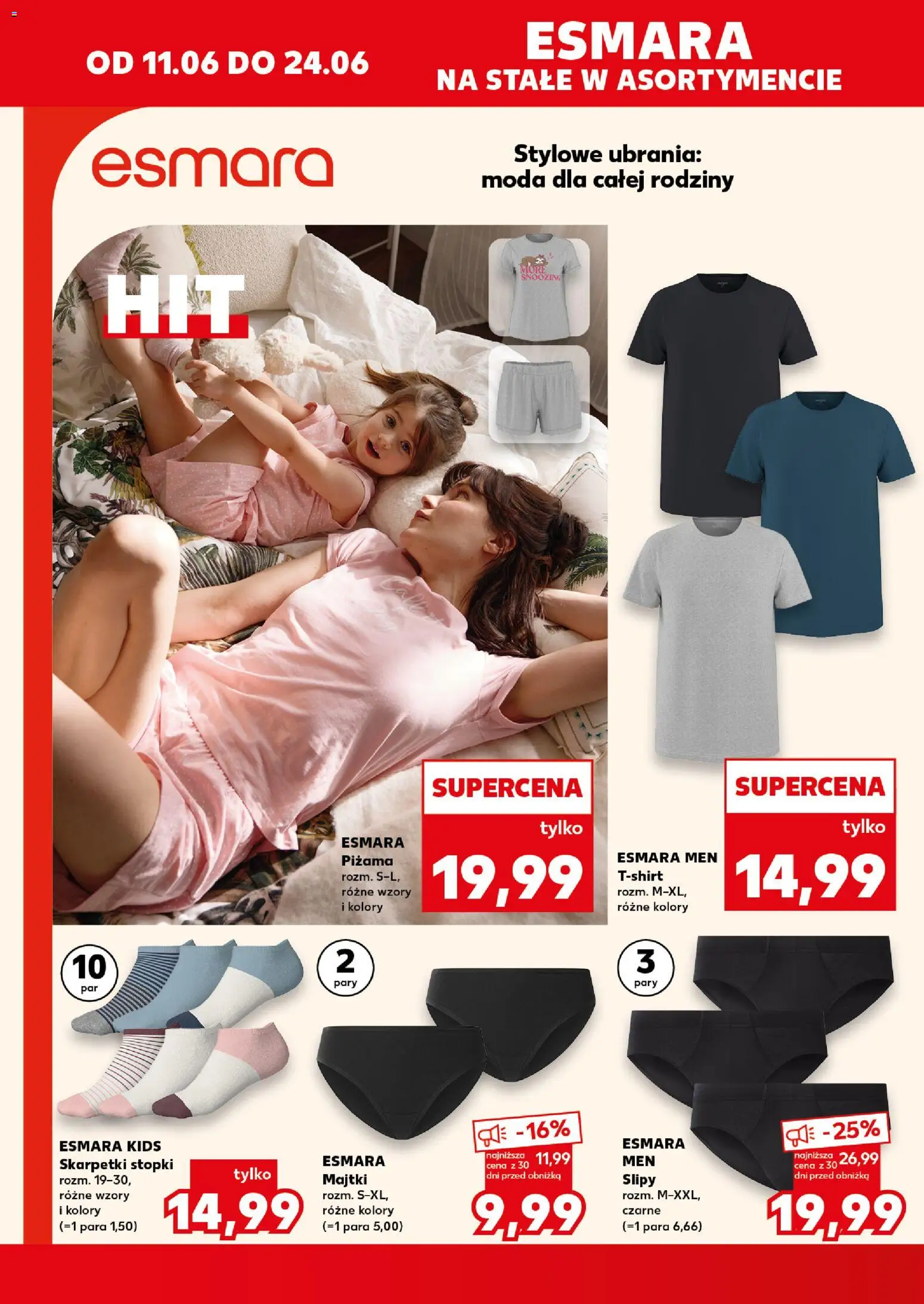 Kaufland Polsko leták - Nowe marki od 11.06.2026 | Strana: 10 | Produkty: Slipy