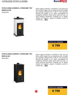 Anteprima del volantino Eurobrico Stufe a Legna catalogo valido a partire dal 23.07.2025 | Pagina: 29 | Prodotti: Stufa a legna, Stufa