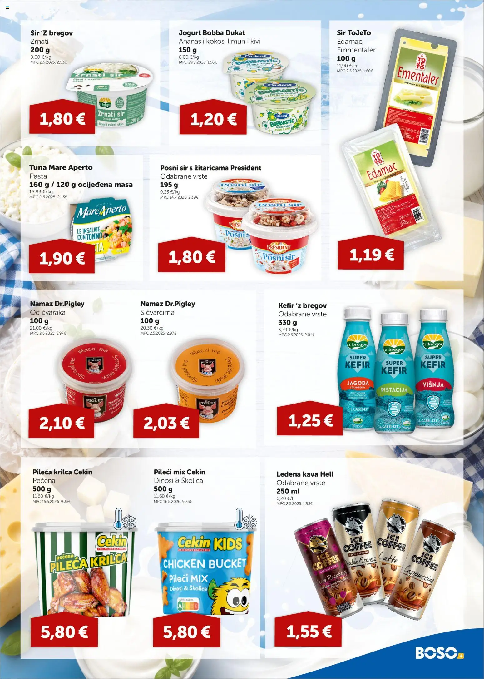 Boso katalog | vrijedi od 01.10.2026 | Stranica: 5 | Proizvodi: Hell, Kava, Kivi, Pistacija