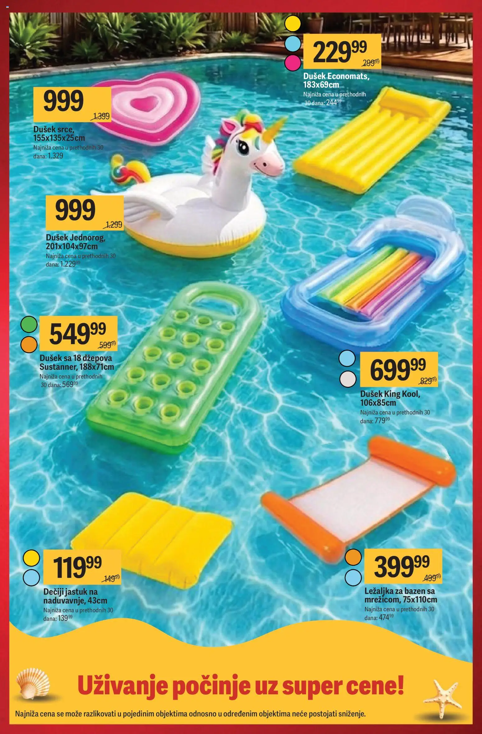 Mega Maxi katalog - važi od 23.07.2026 | Strana: 12 | Proizvode: Dušek, Jastuk, Ležaljka
