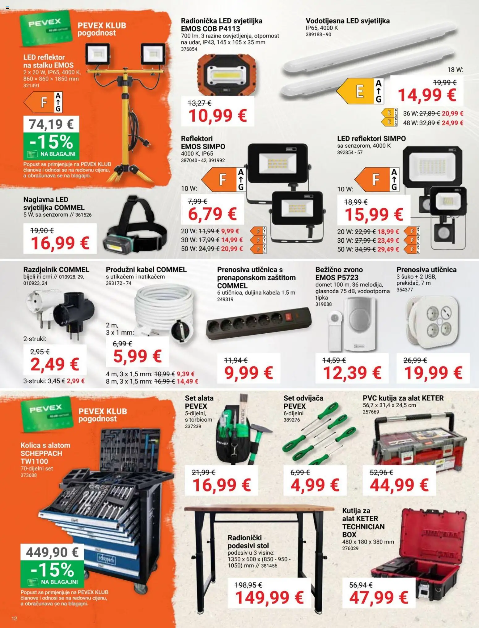 Pevex katalog | vrijedi od 30.04.2026 | Stranica: 12