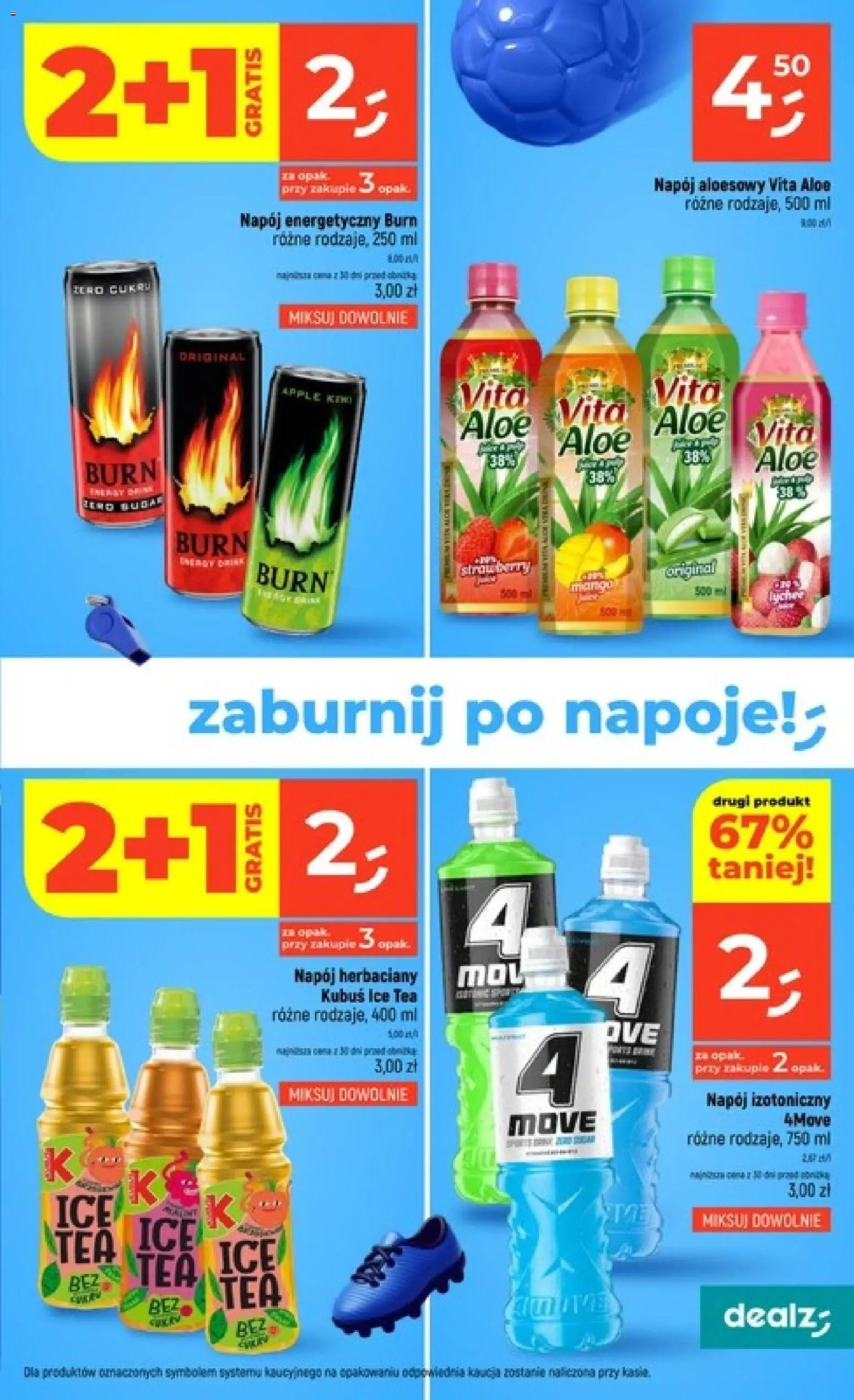Dealz gazetka od 16.07.2026 | Strona: 33 | Produkty: Mango, Ice Tea, Napój aloesowy, Napoje