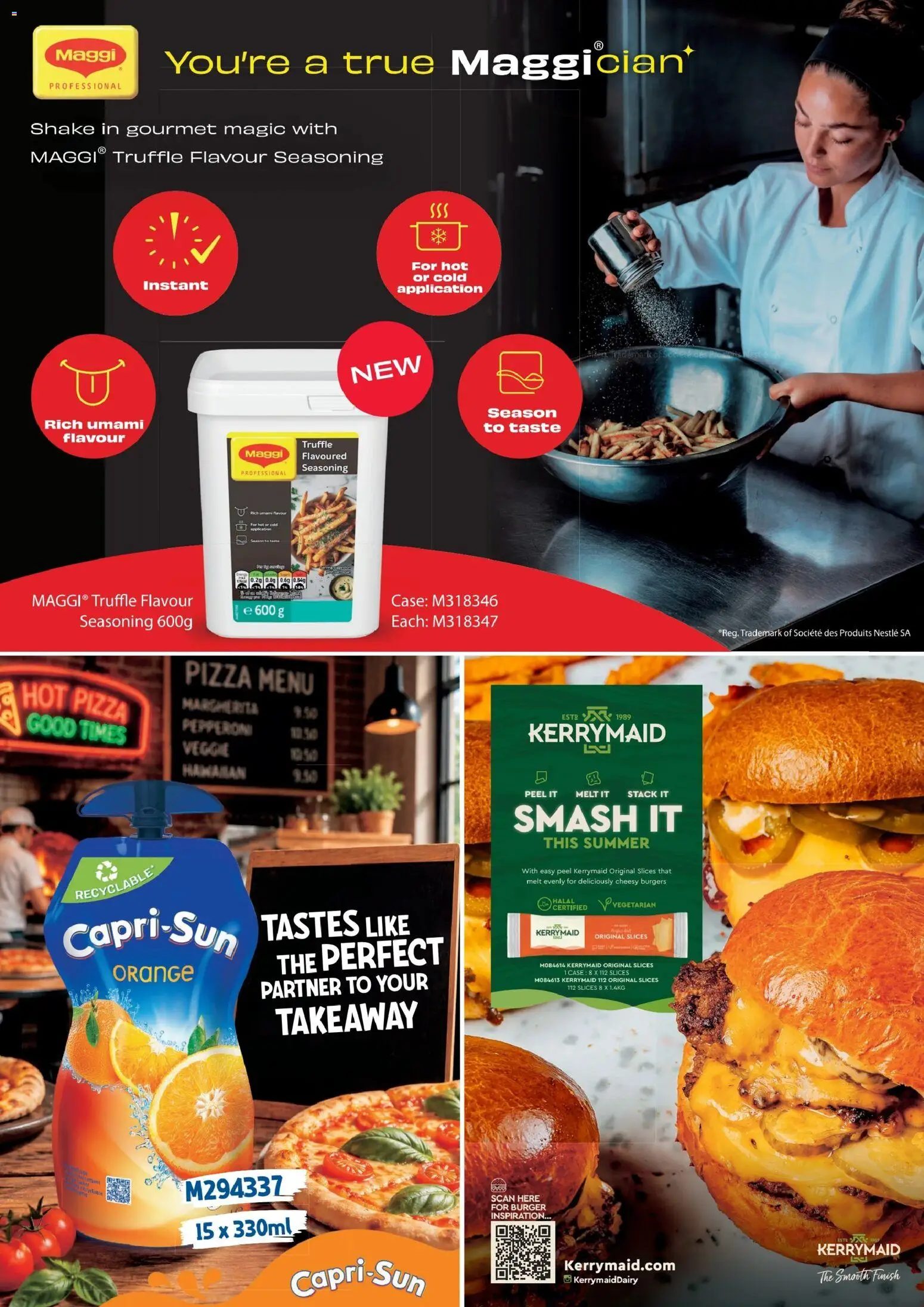 {H1} | Page: 25 | Products: Burger, Pizza, Case, Orange