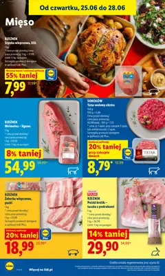 Pogląd oferty "SOKOŁÓW Tatar wołowy ekstra, 150 g" - ważna od 25.06.2026 | Strona: 44