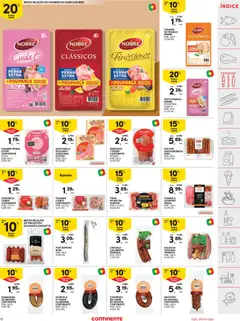 Pré-visualização Continente folheto válido de 07/07/2026 | Página: 17 | Produtos: Frango, Presunto, Chouriço, Carne