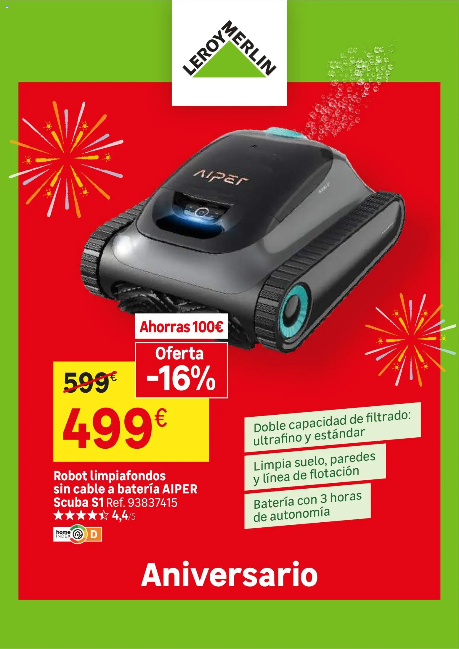 Leroy Merlin catálogo │ válido desde el 23/06/2026 | Página: 3 | Productos: Cable, Robot, Batería