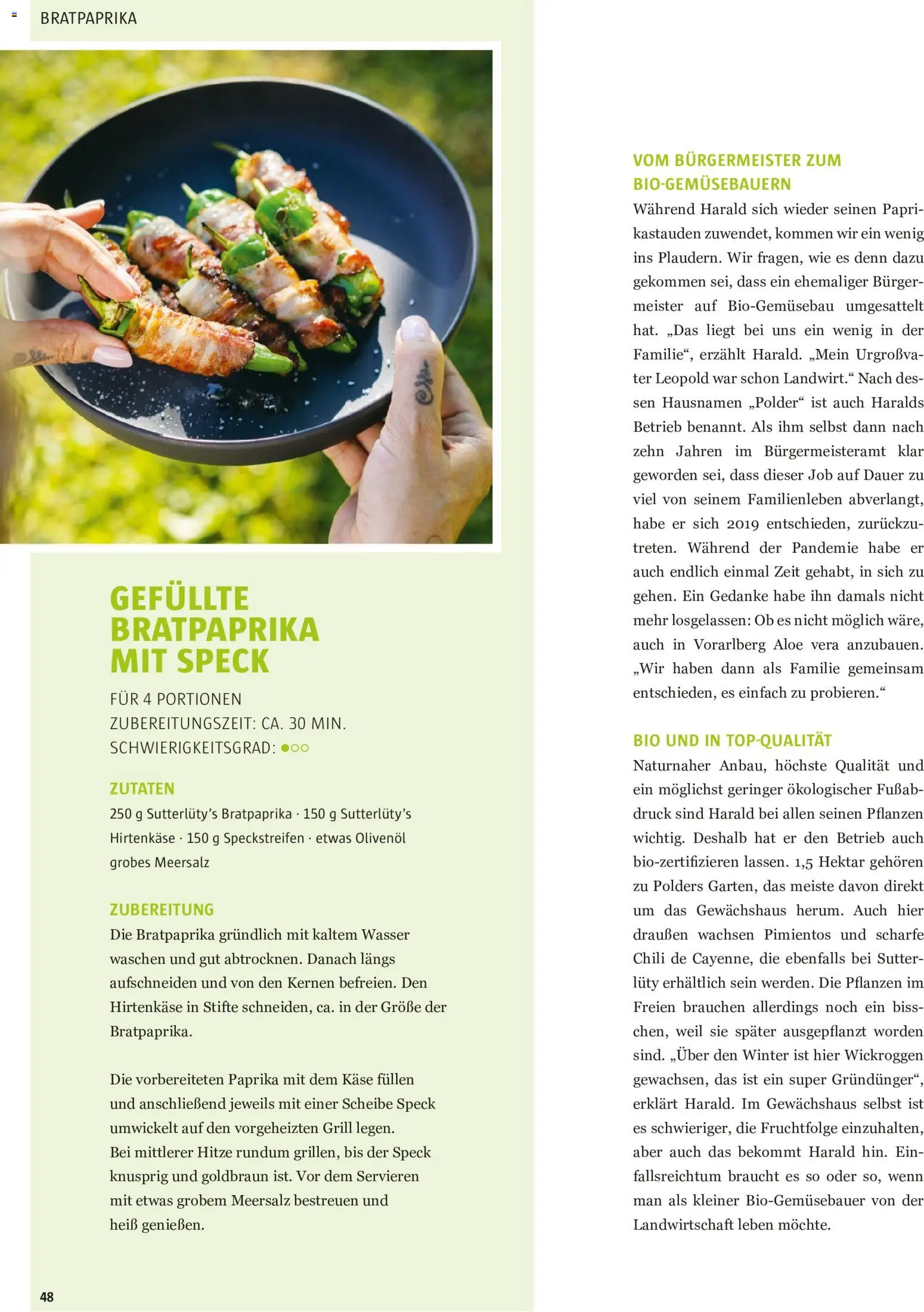 Sutterlüty Sommer 2026 gültig ab 21.10.2026 | Seite: 48 | Produkte: Wasser, Chili, Grill, Käse