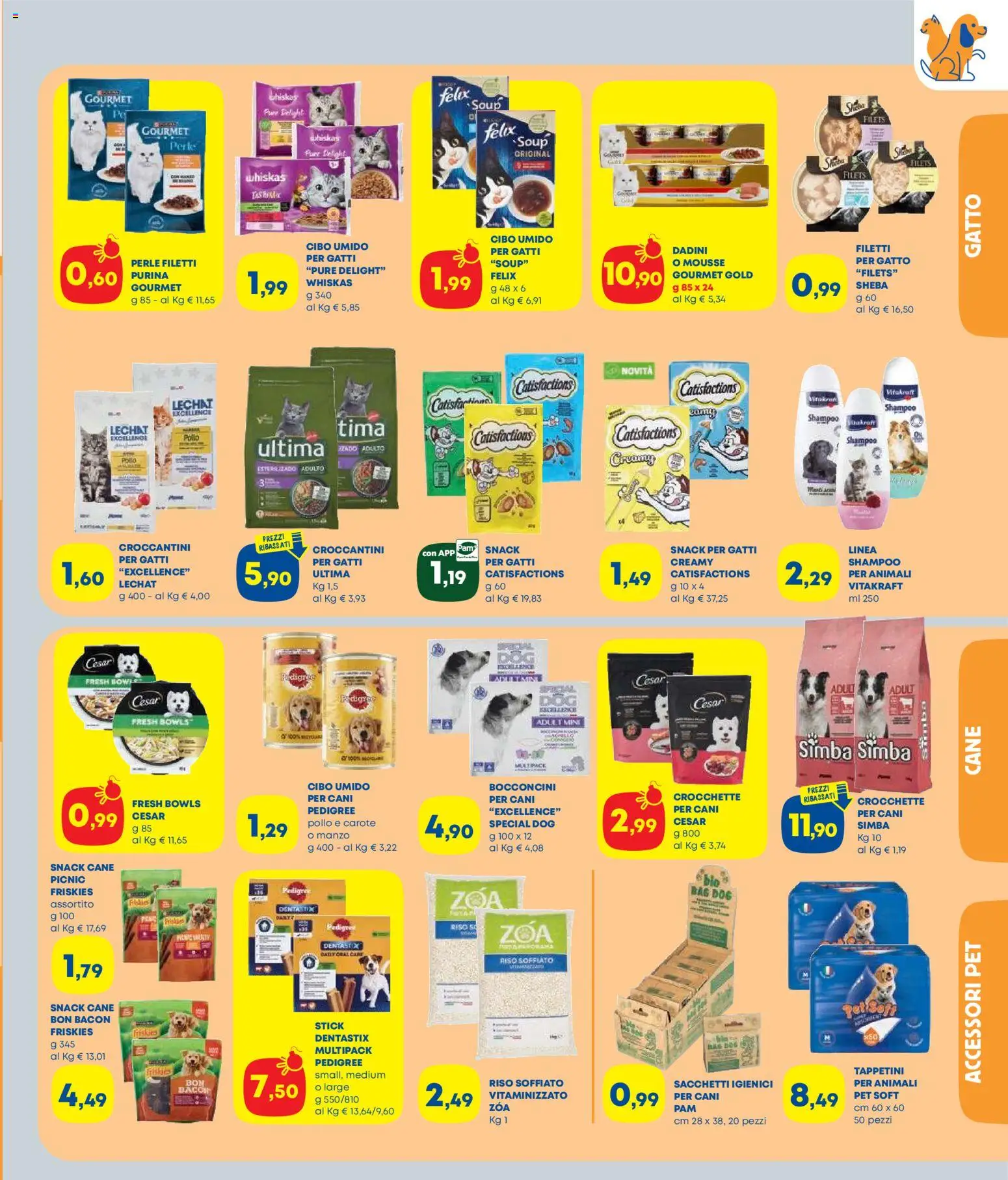 Volantino Panorama del 16/07/2026 | Pagina: 9 | Prodotti: Shampoo, Pollo, Riso, Carote