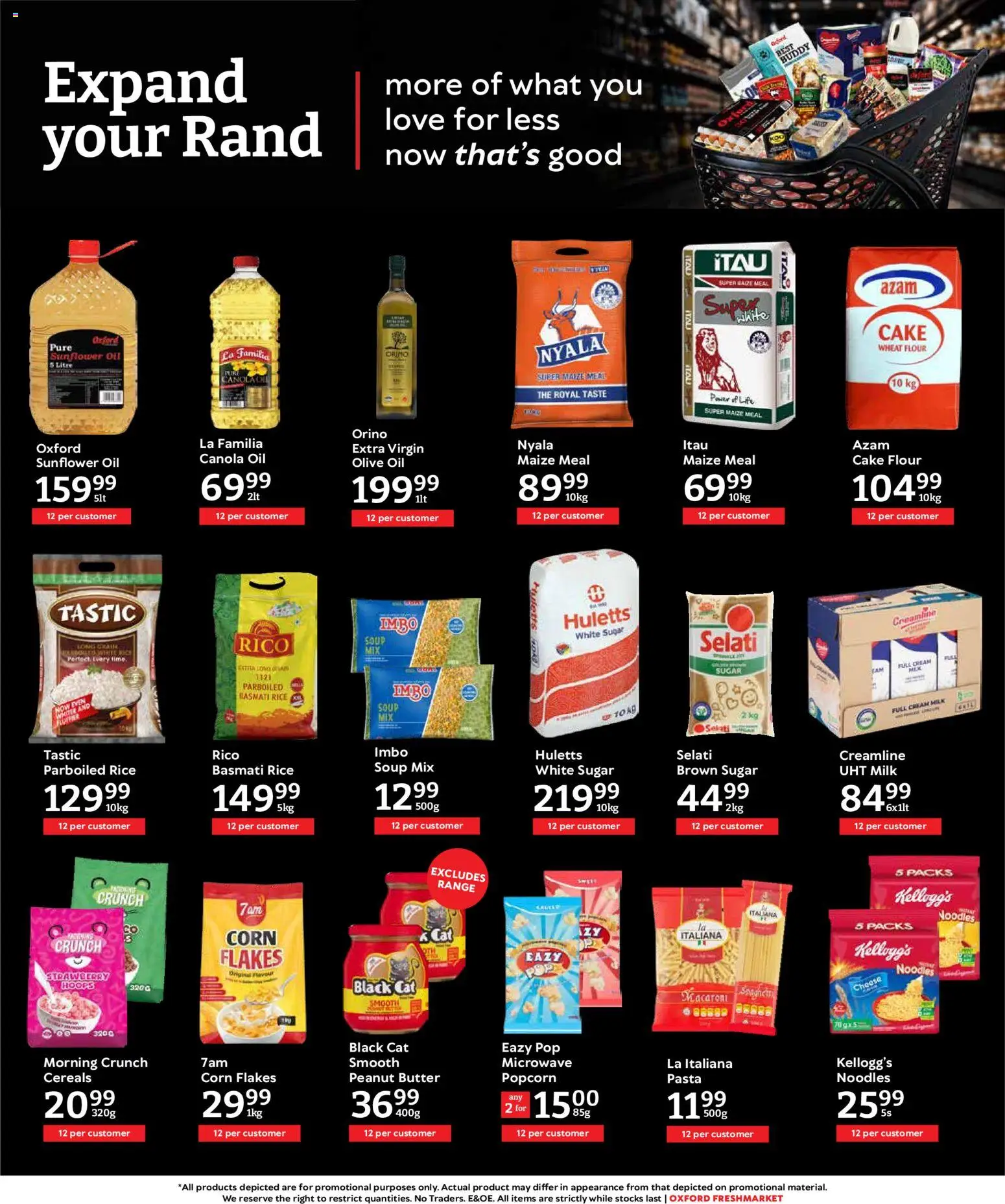 New Oxford Freshmarket catalogue – valid from 17.06.2026 | Page: 7 | Products: Microwave, Rice, Noodles, Popcorn