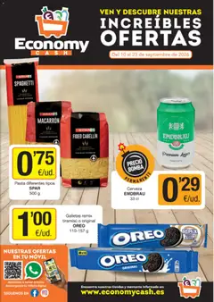 Vista previa Economy Cash folleto válido desde el 10/09/2026
