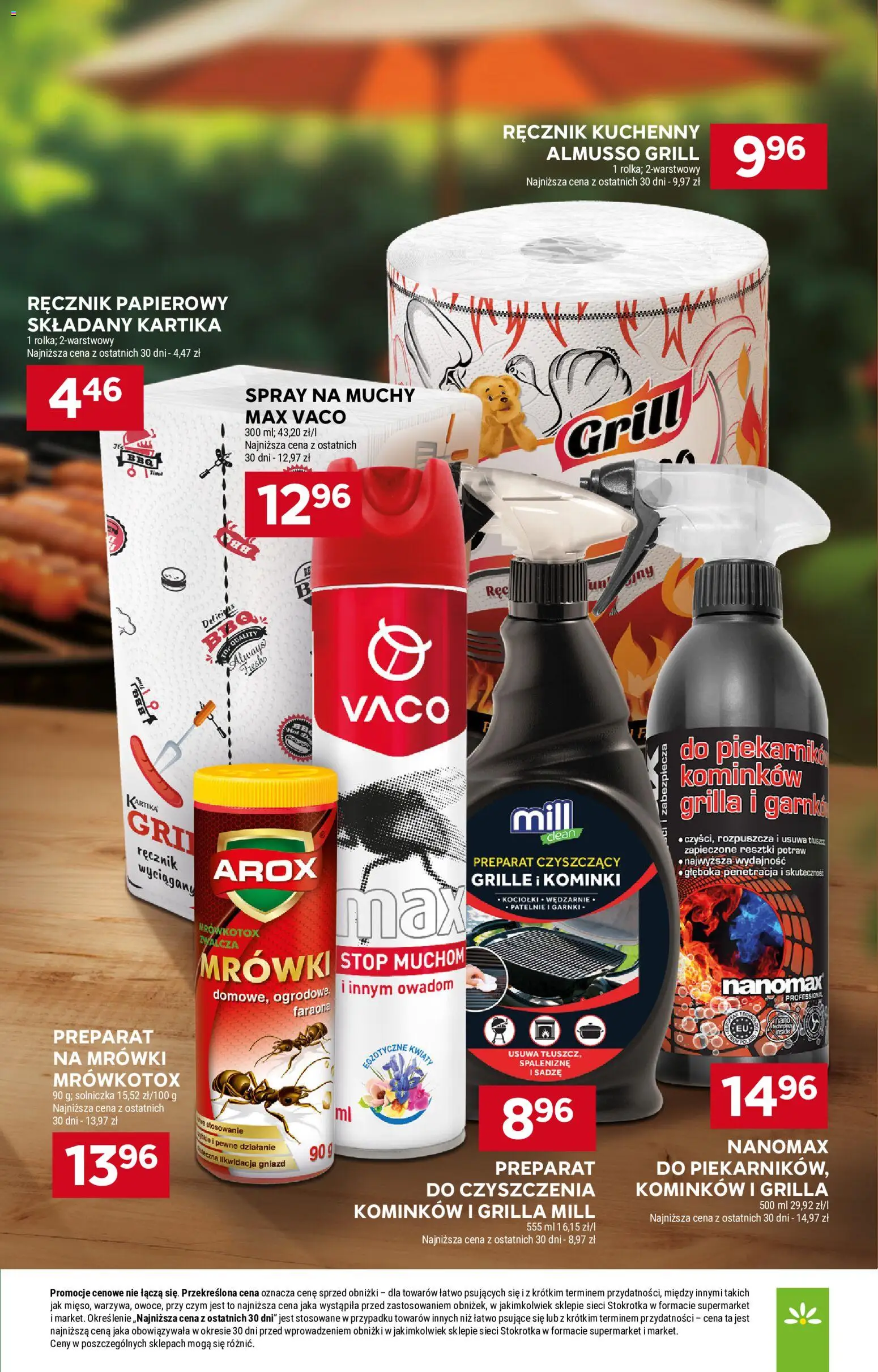 Stokrotka gazetka od 02.06.2026 | Strona: 33 | Produkty: Grill, Patelnie, Garnki, Ręcznik papierowy
