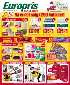 Forhåndsvisning av Europris kundeavis gyldig fra 13/07/2026
