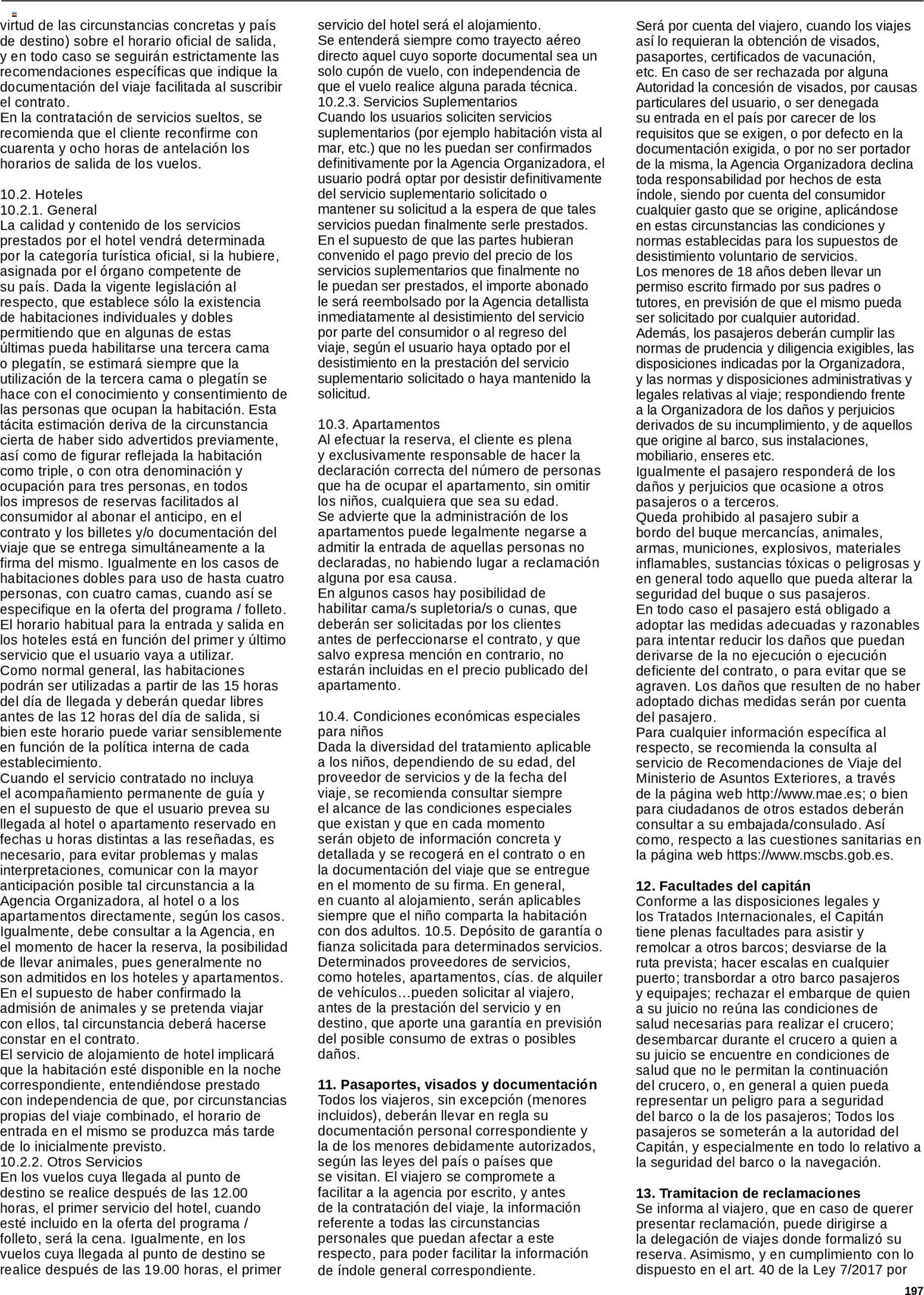 Viajes El Corte Inglés Cruceros marítimos │ válido desde el 01/01/2026 | Página: 198 | Productos: General, Cama