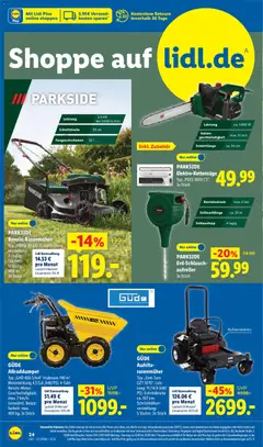 Lidl Prospekt ab 29.06.2026 gültig | Seite: 50 | Produkte: Rasenmäher, Bad, Telefon