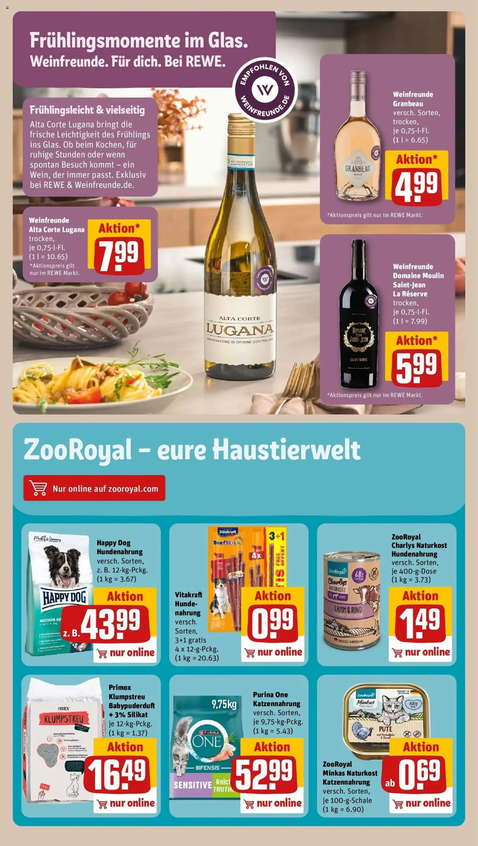 Rewe Prospekt Habichtswald/Ehlen	 – gültig ab 02.03.2026 | Seite: 29 | Produkte: Purina one, Pute