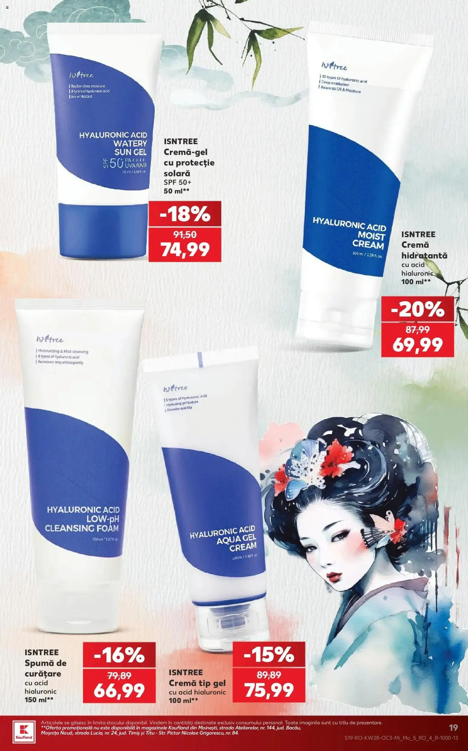 Noul catalog Kaufland – valabil de la 08.07.2026 | Pagină: 19 | Produse: Cremă, Protecție solară