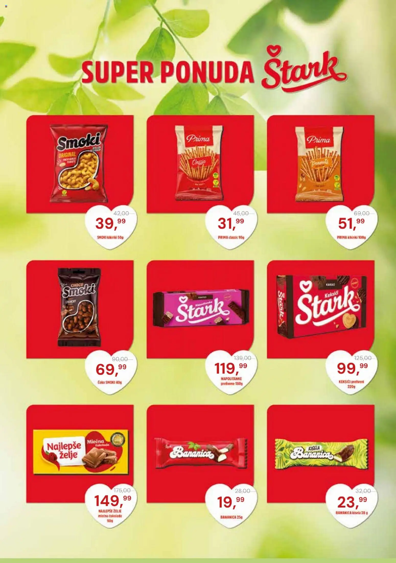 Metalac Proleter katalog - važi od 17.06.2026 | Strana: 3 | Proizvode: Smoki, Čokolada, Mlečna čokolada, Napolitanke