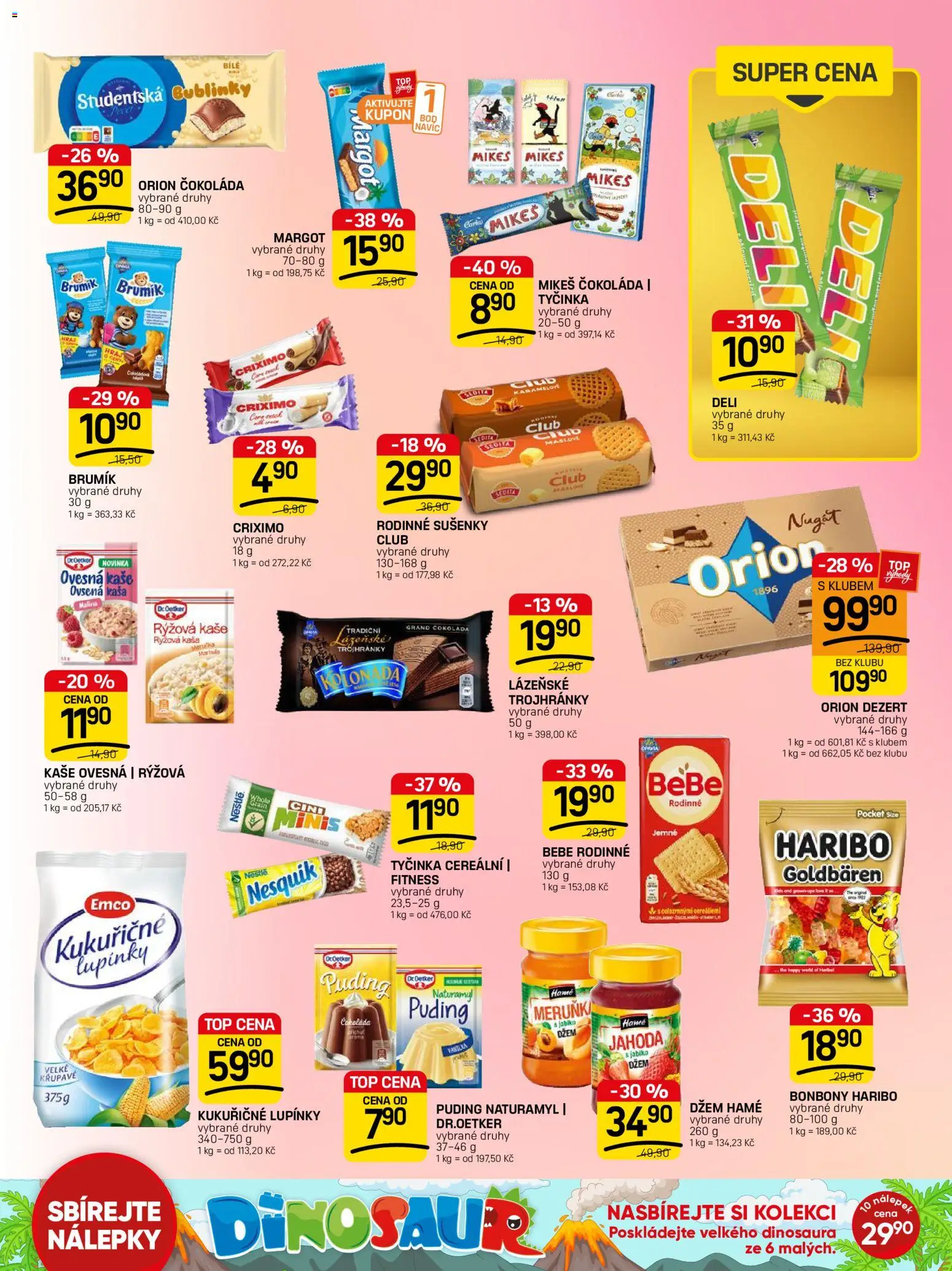 Flop leták - FlopTop od 29.07.2026 | Strana: 9 | Produkty: Haribo, Bonbóny, Puding, Kaše