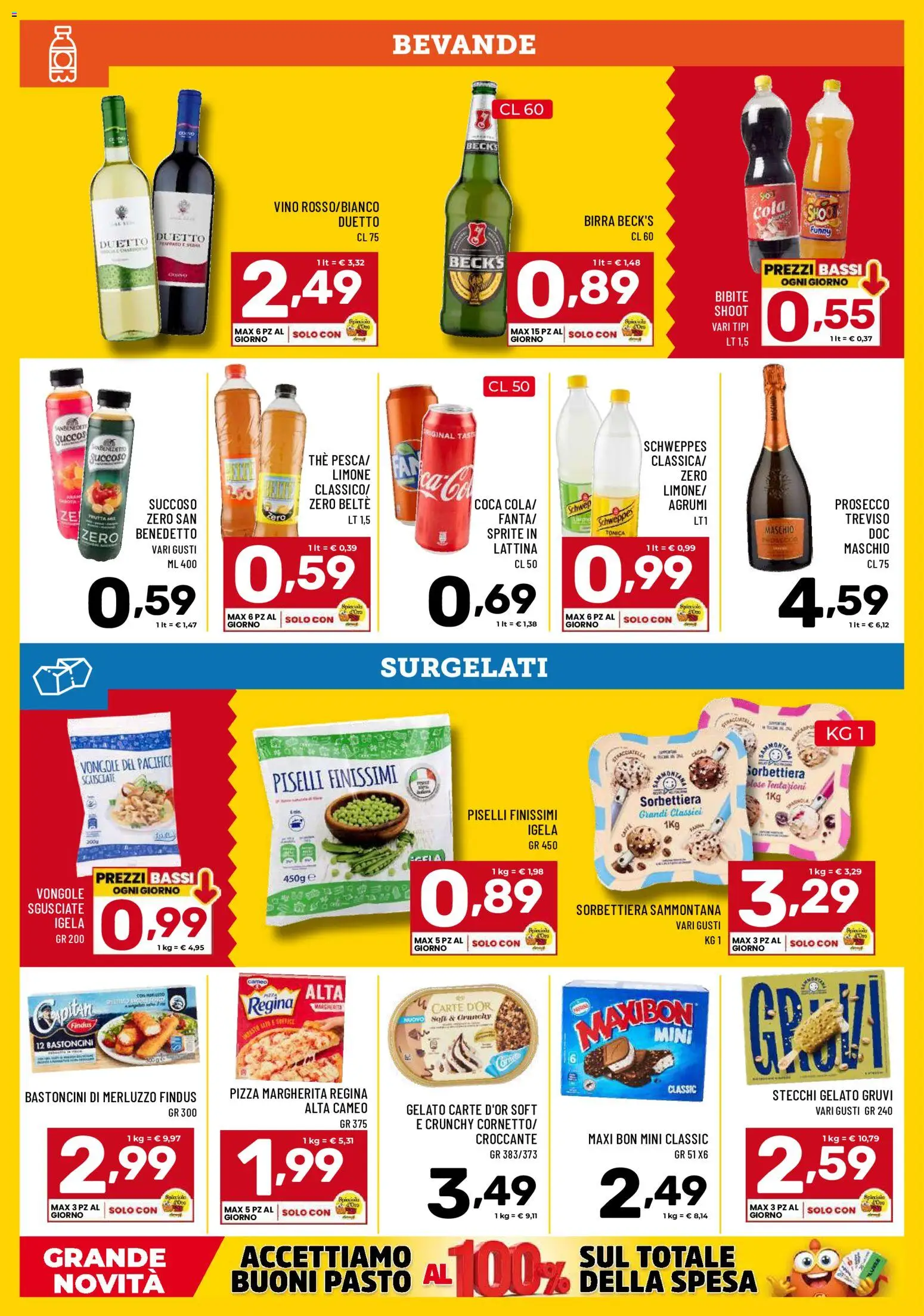 Volantino Il Centesimo del 11/08/2026 | Pagina: 10 | Prodotti: Birra, Vino, Agrumi, Cacao